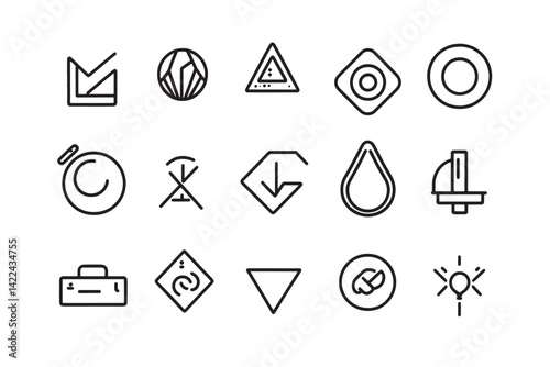 Labneh ultra minimalist line art icon