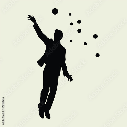 Juggler Silhouette, Talent