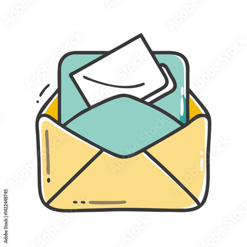 direct mail icon, direct mail vector illustration-simple illustration of direct mail, perfect for direct mail logos and icons
