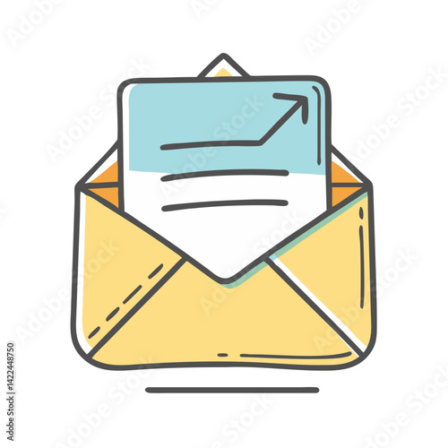 direct mail icon, direct mail vector illustration-simple illustration of direct mail, perfect for direct mail logos and icons