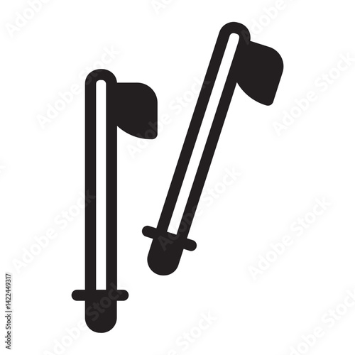 Poles  glyph icon