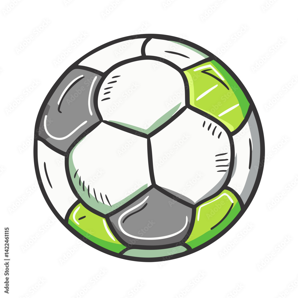 soccer ball icon, soccer ball vector illustration-simple illustration of soccer ball, perfect for soccer ball logos and icons