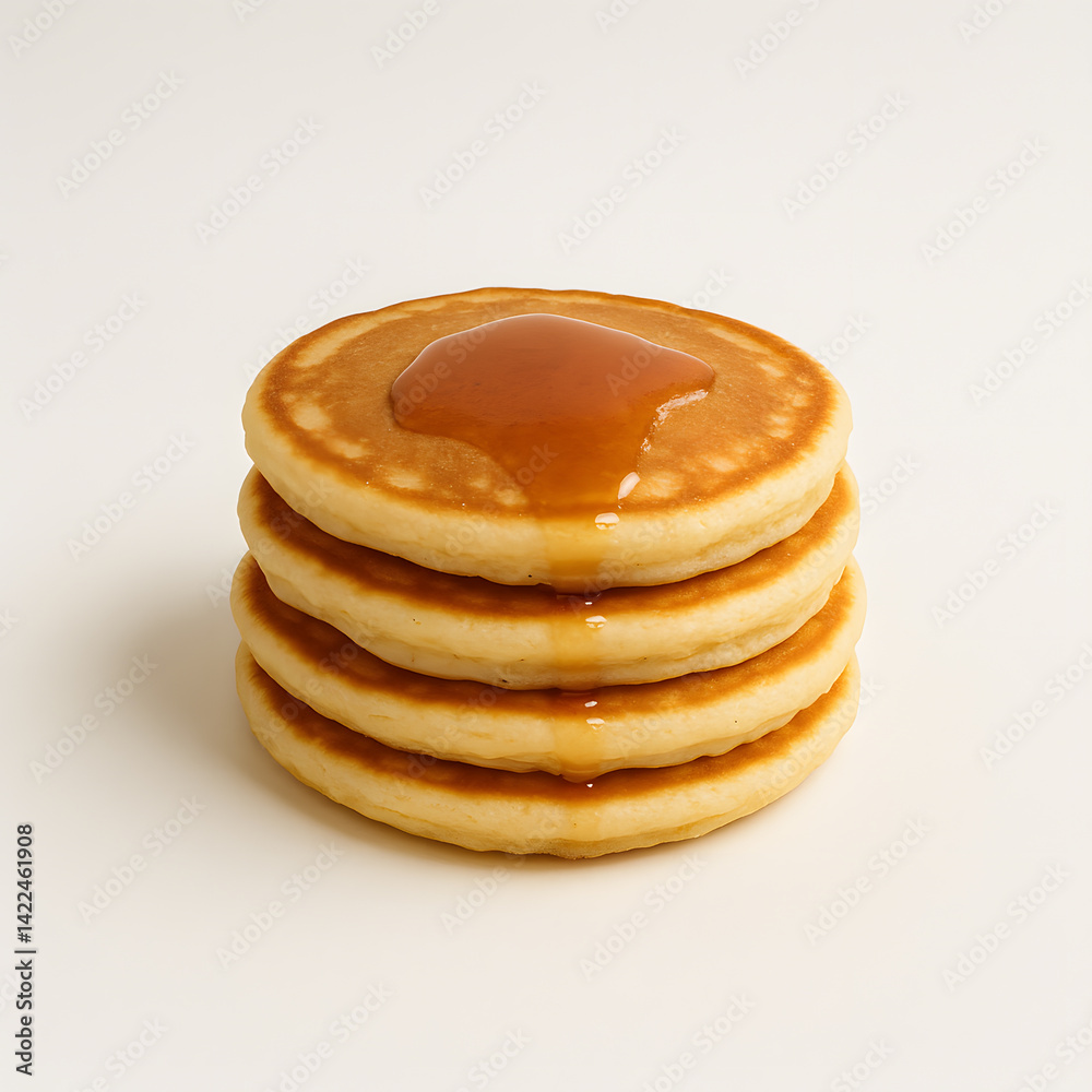 Stack of Pancakes with Syrup Stack of Pancakes with Syrup