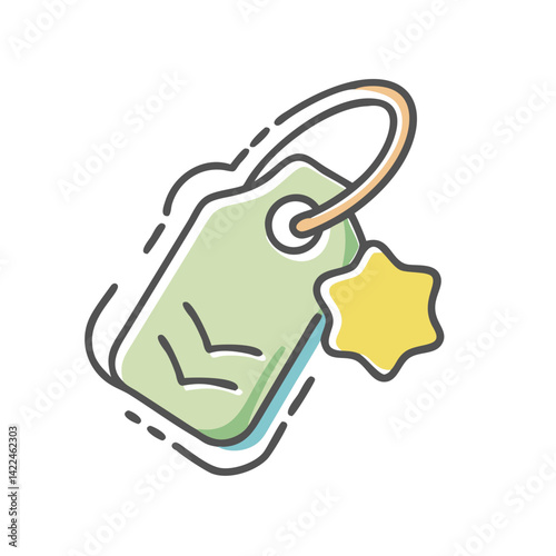 tagline icon, tagline vector illustration-simple illustration of tagline, perfect for tagline logos and icons