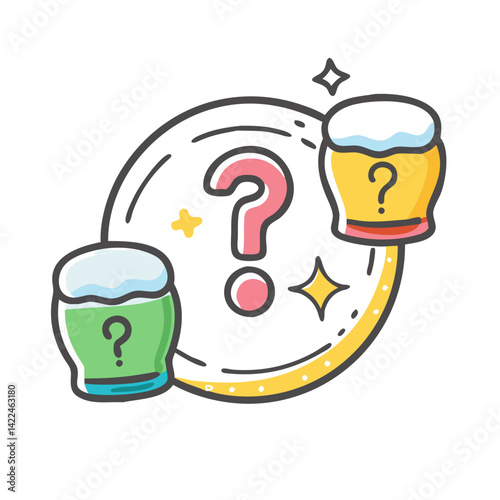 trivia night icon, trivia night vector illustration-simple illustration of trivia night, perfect for trivia night logos and icons