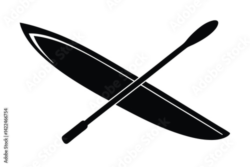 paddleboard vector icon