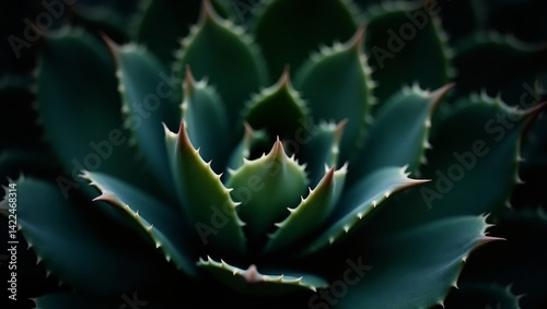 Close-up of a Stunning Aloe Plant