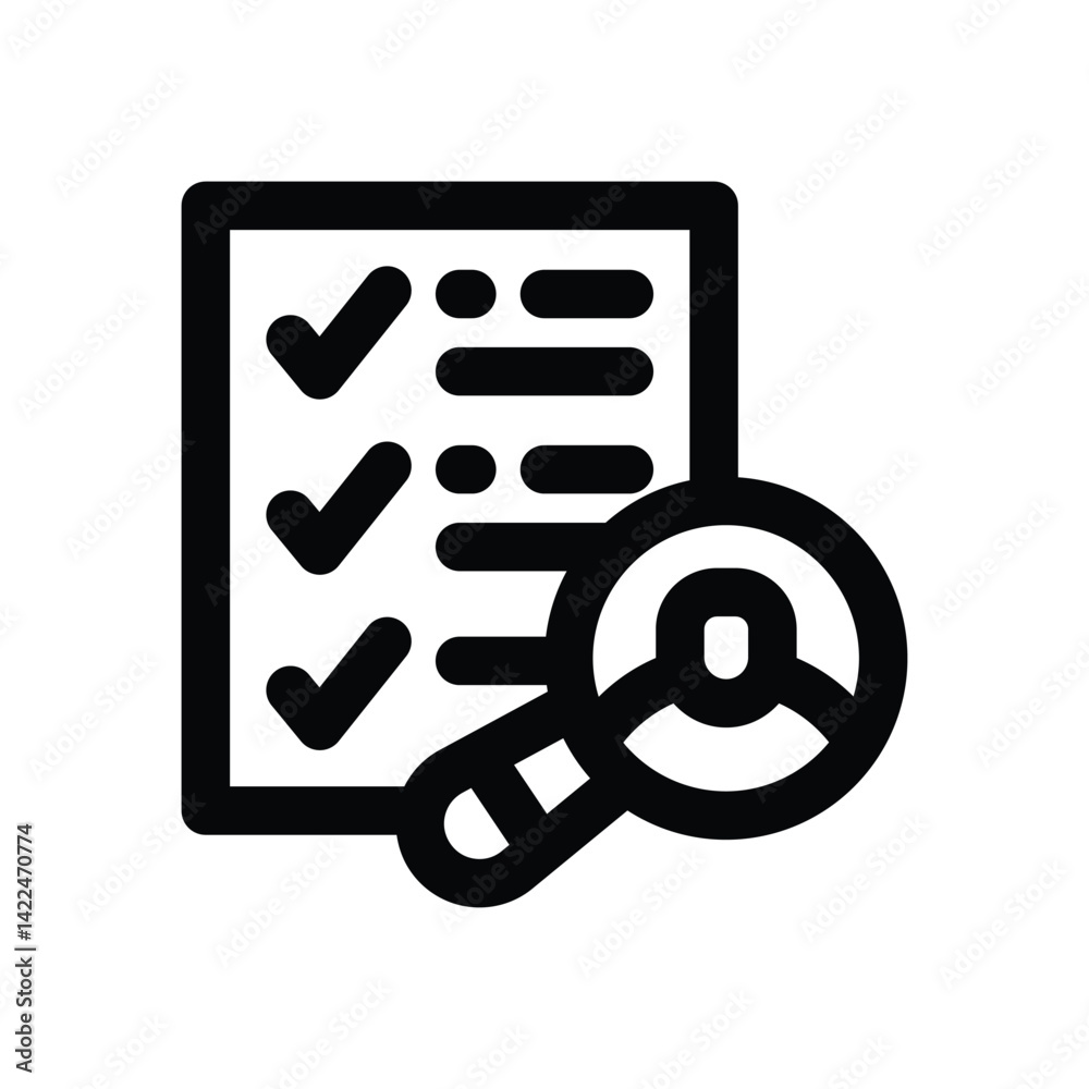 criteria line icon. Clean and minimalist vector icon for websites, mobile apps, presentations, and logos. Fully scalable and customizable for any project. criteria line icon. Clean and minimalist vector icon for websites, mobile apps, presentations, and logos. Fully scalable and customizable for any project.