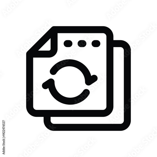 testing line icon. Clean and minimalist vector icon for websites, mobile apps, presentations, and logos. Fully scalable and customizable for any project.