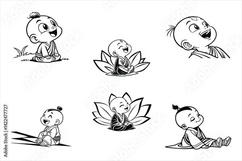 happy-baby-monk