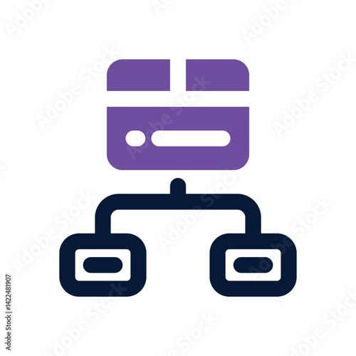 backlink dual tone icon. Sleek and modern vector icon for websites, mobile apps, marketing materials, and corporate design. Fully scalable and ready to use.