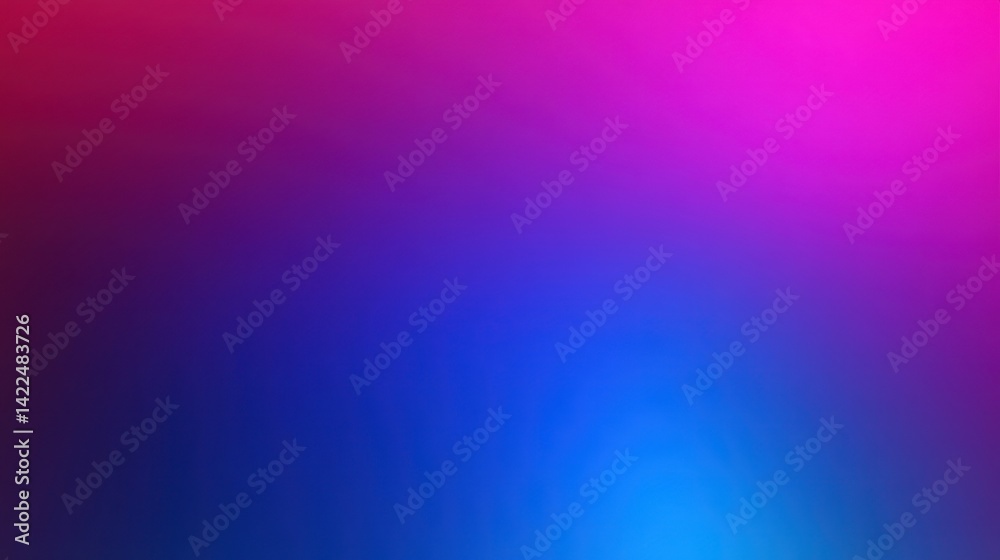 Fototapeta premium Gradient of Purple and Blue Colors with a Smooth Transition Effect Background