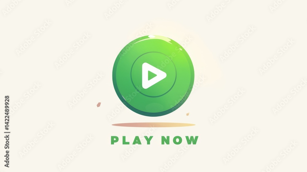 a simple green button with the text a simple green button with the text