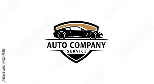 An image of a car logo with the words auto company on it...