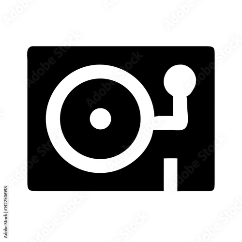 ball pile glyph flat vector icon