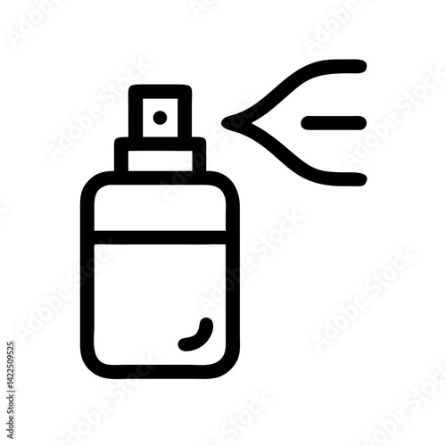 air freshener glyph  flat vector icon