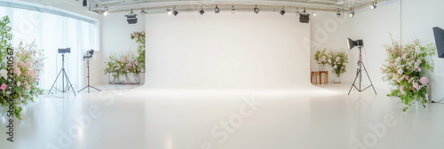 Hdr photography indoor floral studio