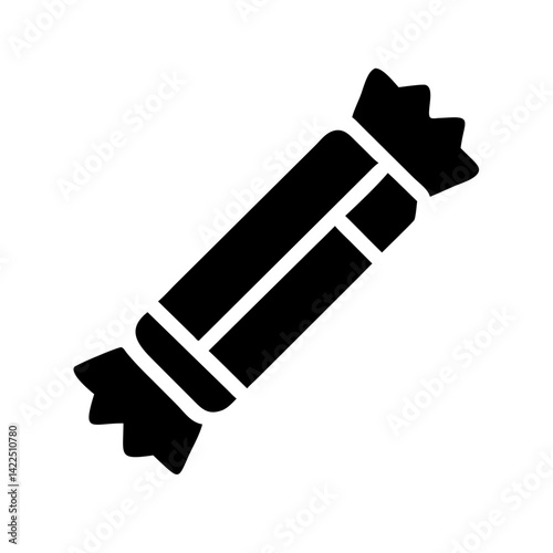 candy bar glyph flat vector icon