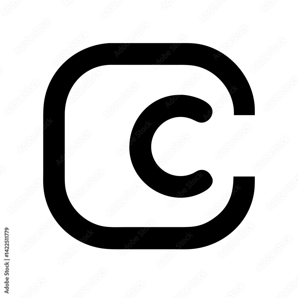 closed captioning slash glyph flat vector icon closed captioning slash glyph flat vector icon