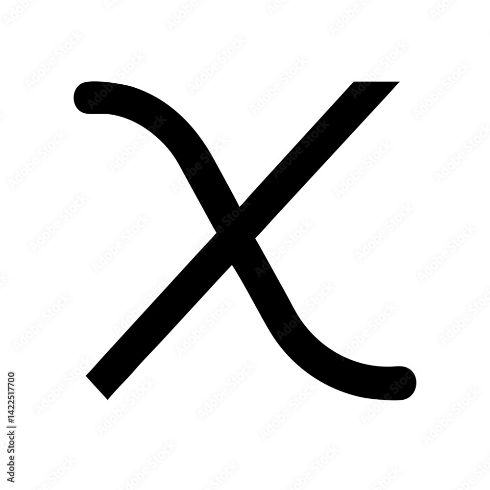 superscript glyph flat vector icon superscript glyph flat vector icon