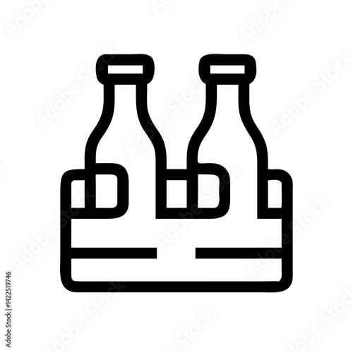beer icon  flat vector icon