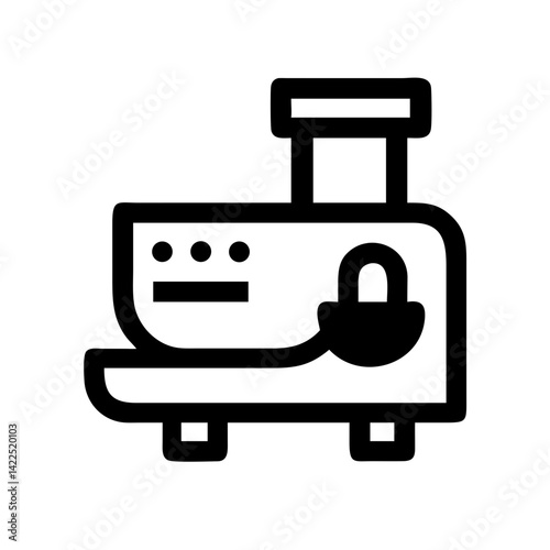 food processor icon  flat vector icon