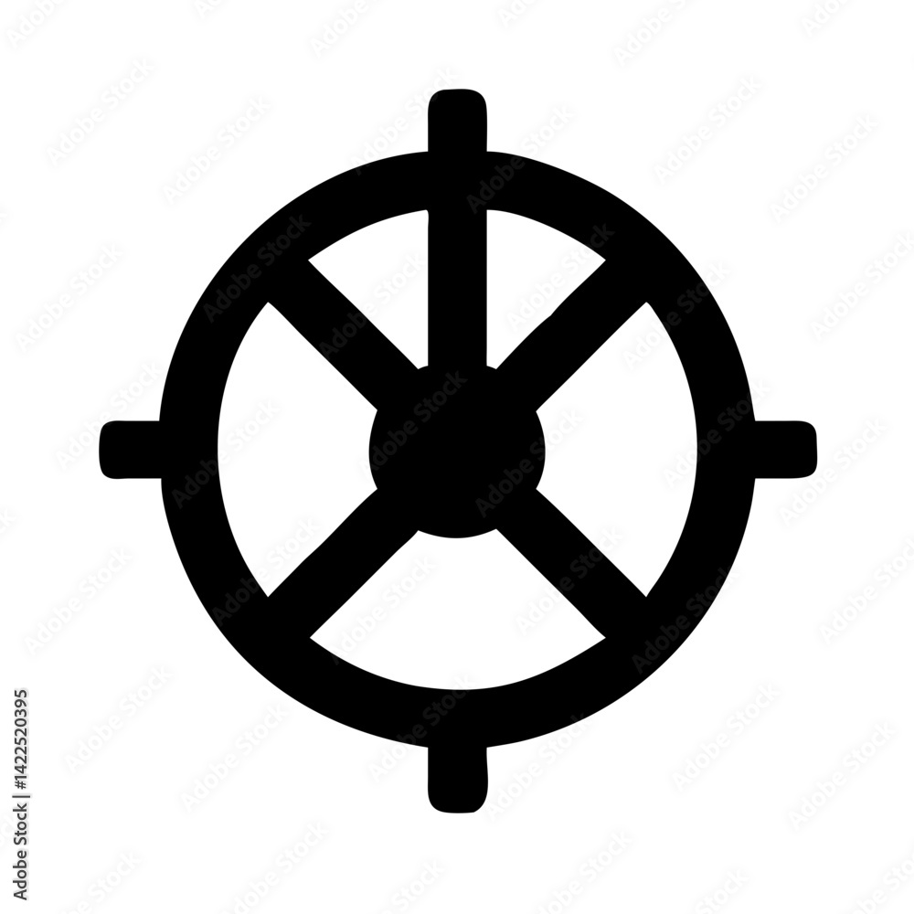 Obraz premium karma icon flat vector icon