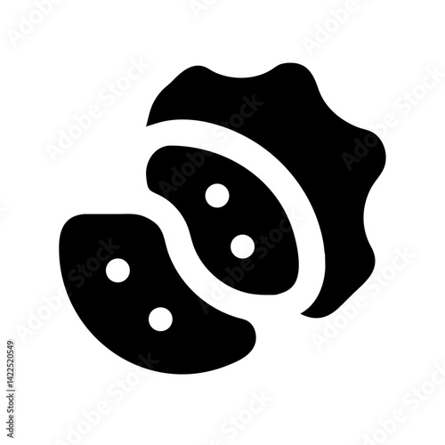 crisps icon  flat vector icon