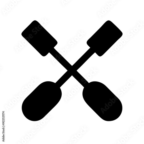 paddles icon  flat vector icon
