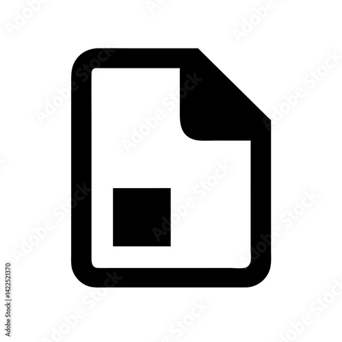 file icon  flat vector icon