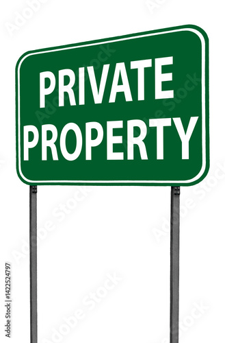 private property sign
