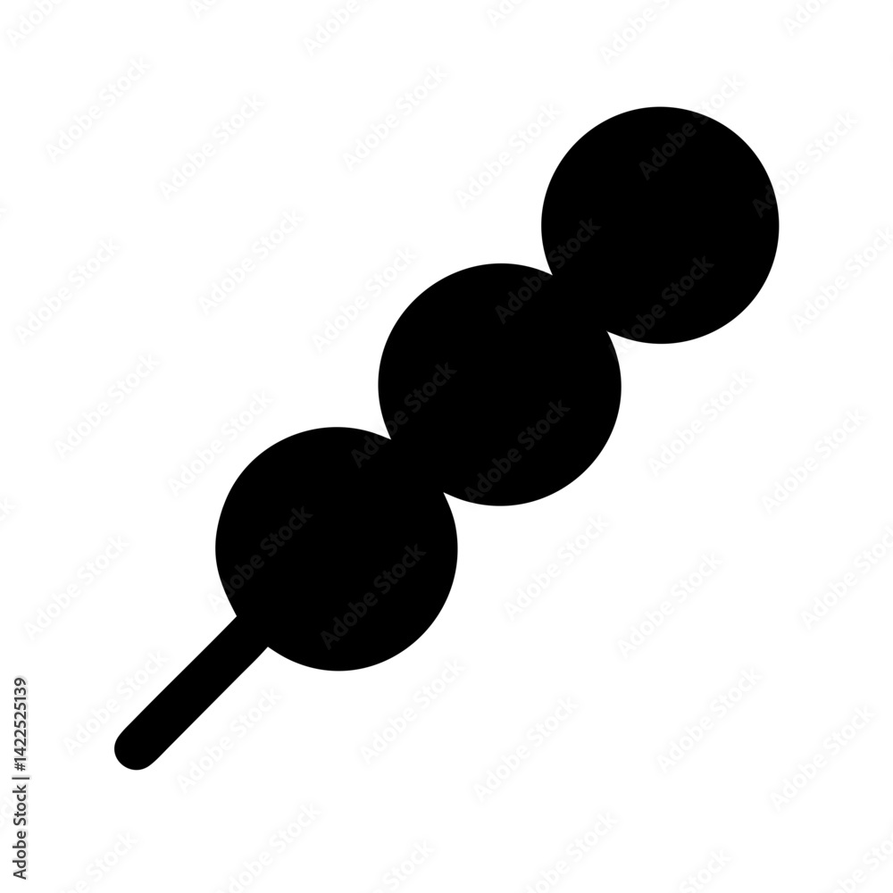 dango icon flat vector icon dango icon flat vector icon