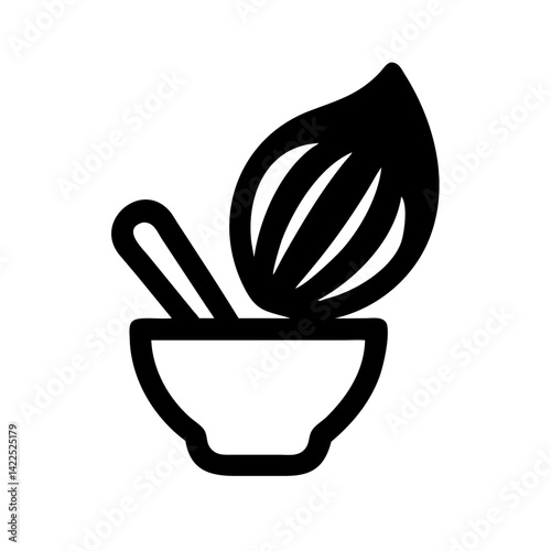 matcha icon  flat vector icon