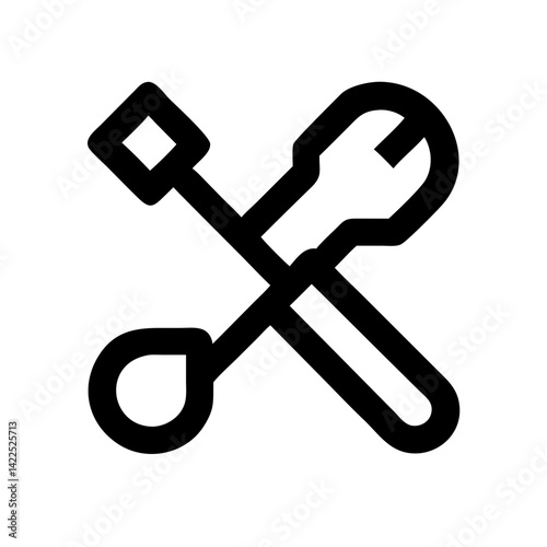 tools icon  flat vector icon