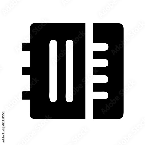 accordion icon flat vector icon
