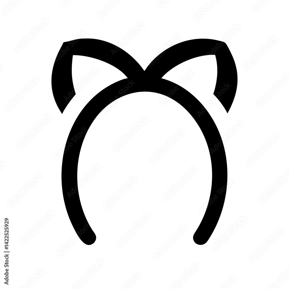 headband icon flat vector icon headband icon flat vector icon