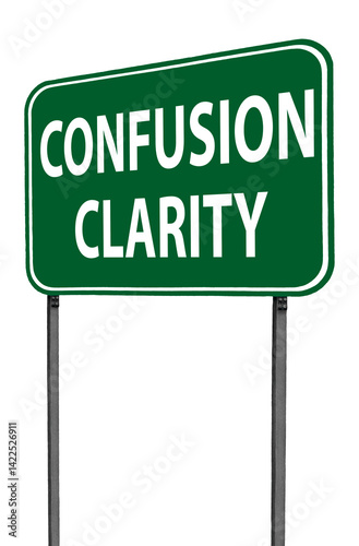 confusion clarity sigh