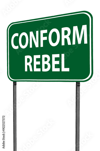 conform rebel sign