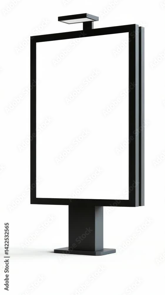 Modern digital signage board on a portable stand with LED display and touchscreen readiness. Perfect for promotional materials or informational signs. Modern digital signage board on a portable stand with LED display and touchscreen readiness. Perfect for promotional materials or informational signs.