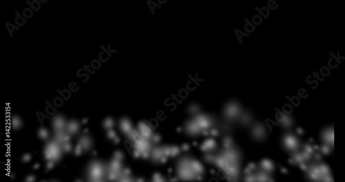 A seamless loop of white smoke or steam rising in a vertical column on a black background. Ideal as an abstract overlay, background for cinematic effects, technology visuals or atmospheric transitions