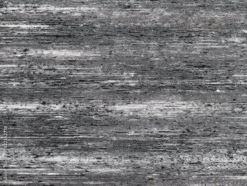 Obraz premium Dark gray pattern with horizontal streaks and textures. Abstract design. Grunge style. Neutral tones. Weathered appearance. Distressed aesthetic. Mottled texture.