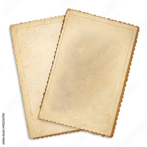 Vintage photo paper background old blank photograph album texture scrapbook cardstock antique aged style 100
