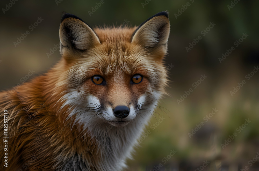 Fototapeta premium Striking Red Fox
