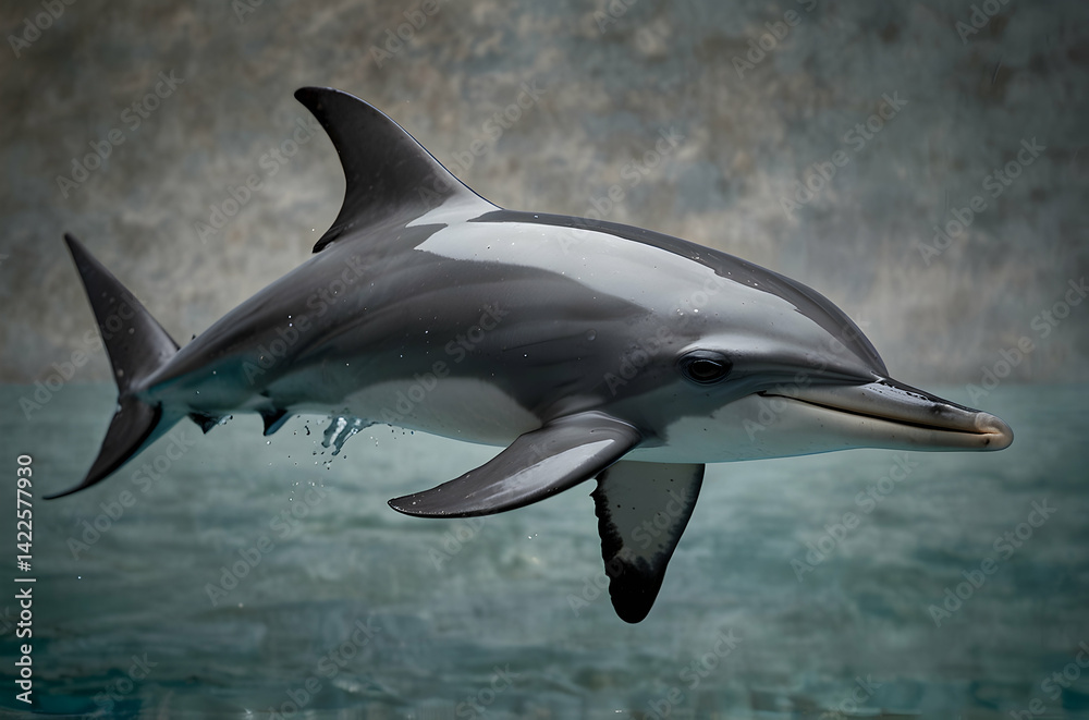 Obraz premium Majestic Spinner Dolphin