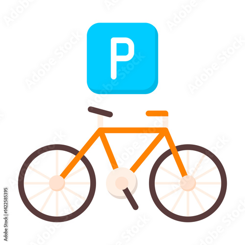 Bicycle parking Icon