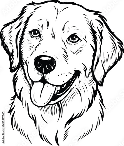 Dog Head Silhouette Vector | Pet Face Clipart Set Minimal Dog Face Outline | Puppy Head Icon Collection