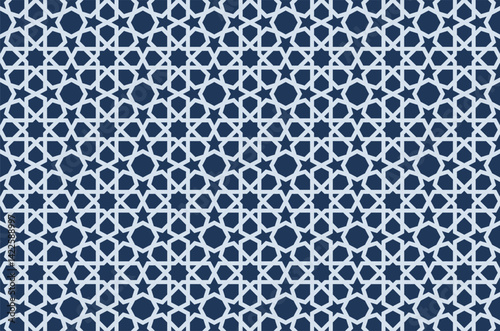 Modern arabesque pattern vector 