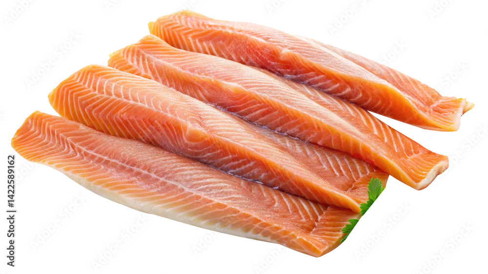 Fresh Slices of Salmon Ready to Cook for a Delicious and Nutritious Meal Fresh Slices of Salmon Ready to Cook for a Delicious and Nutritious Meal