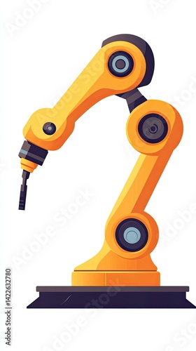 Wallpaper Mural Modern Robotic Arm for Industrial Automation and Manufacturing Process Torontodigital.ca