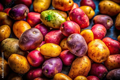 Fingerling Potato Conceptual Photography - Artistic Food Photography